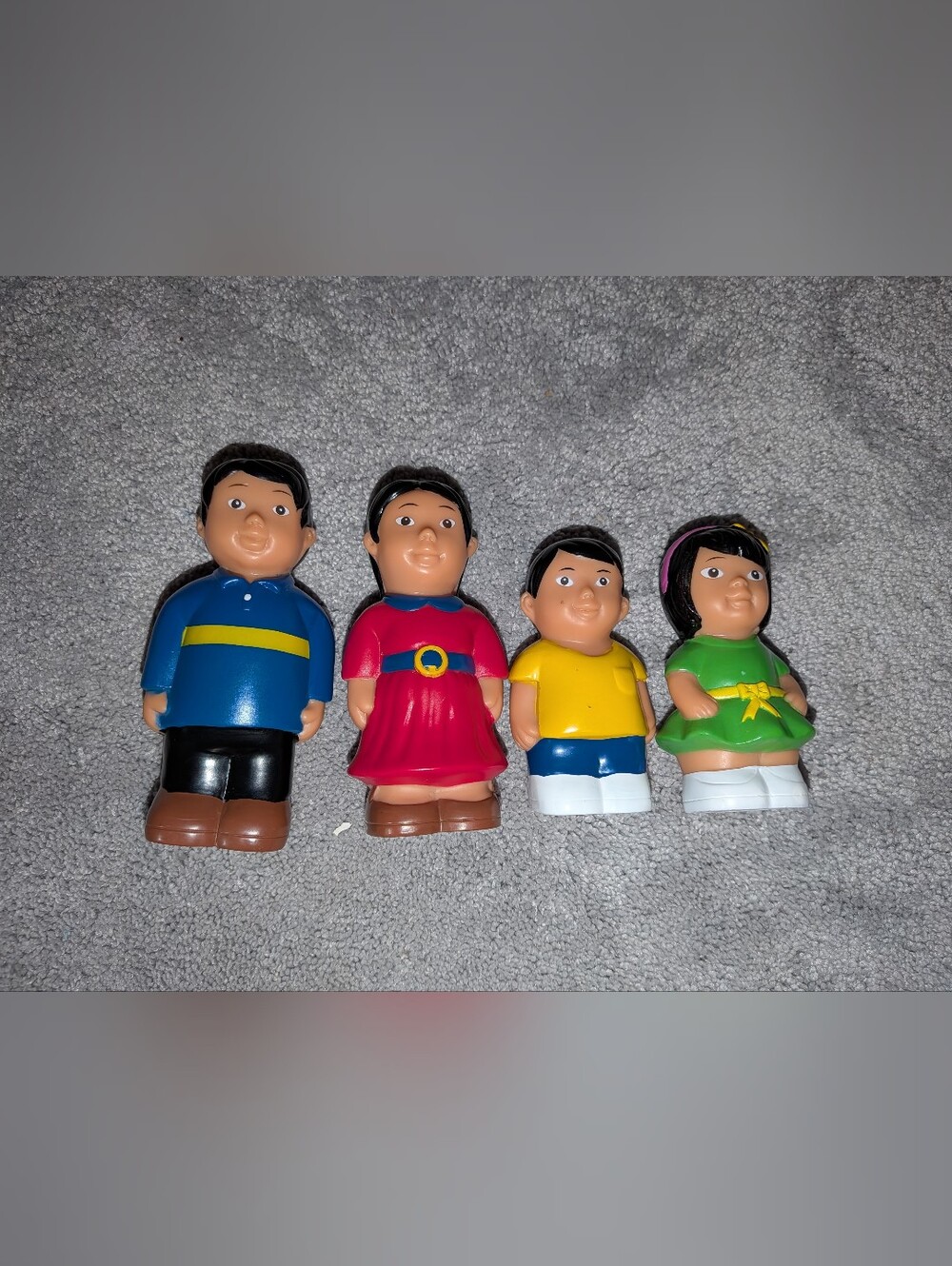 Asian Family Figurine Set